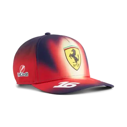 Scuderia Ferrari F1 2026 SE Charles Leclerc China GP Team Hat - Rosso Corsa
