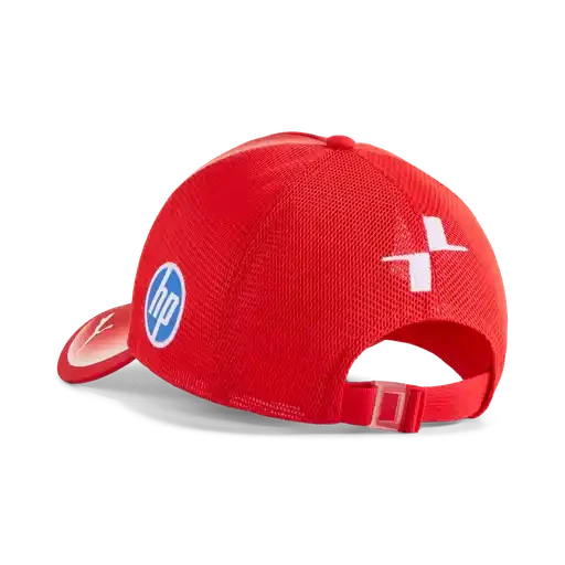 Scuderia Ferrari F1 2026 Charles Leclerc Team Trucker Hat - Puma Red