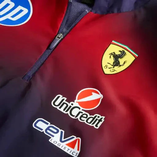 Scuderia Ferrari F1 2026 Special Edition China GP Team Hoodie - Deep Plum