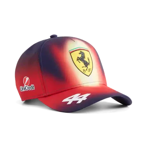 Scuderia Ferrari F1 2026 SE Lewis Hamilton China GP Team Hat - Rosso Corsa